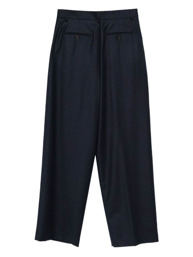 Paul Smith concealed-fastening pleated trousers outlook