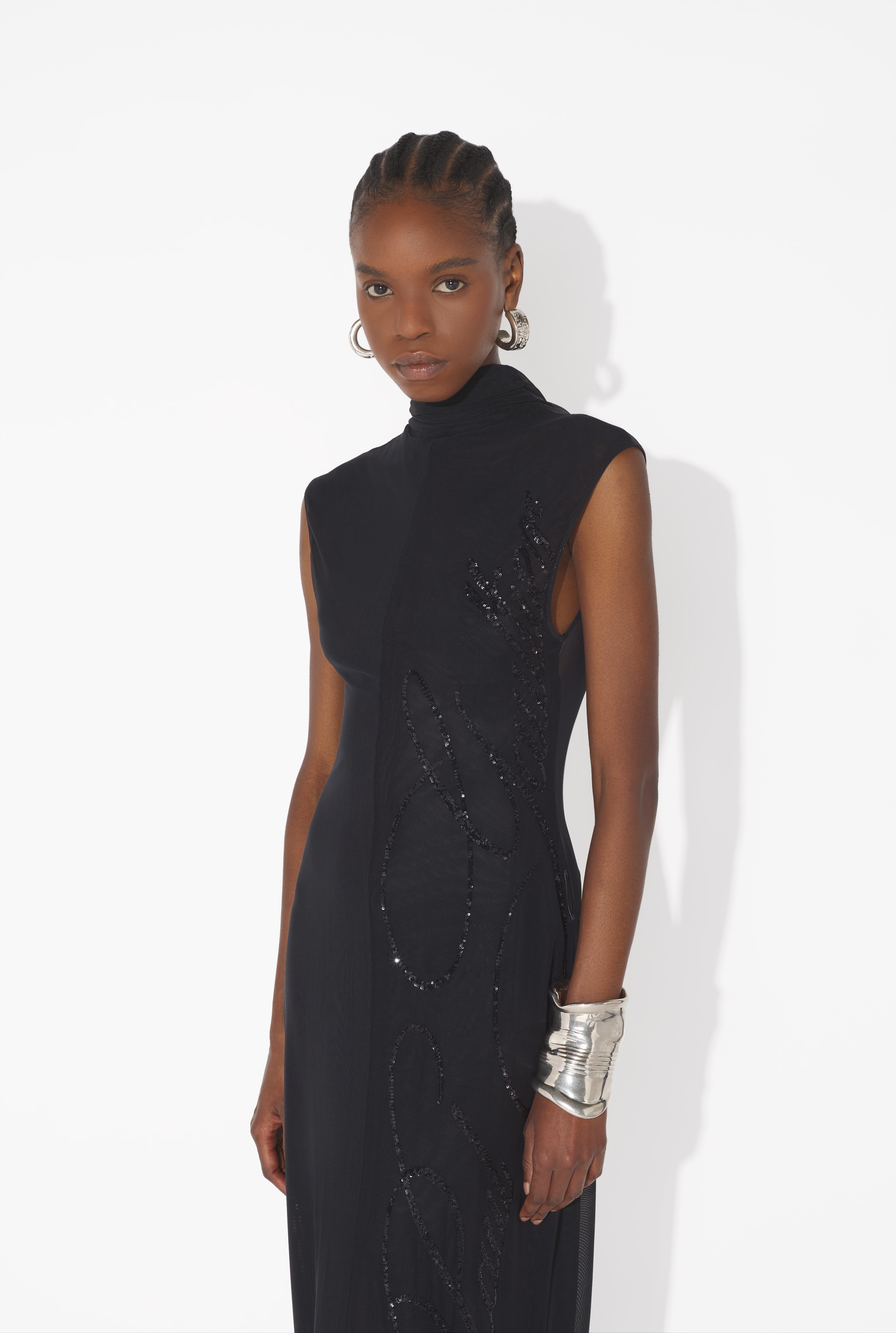THE LONG SEQUIN DRESS - 3