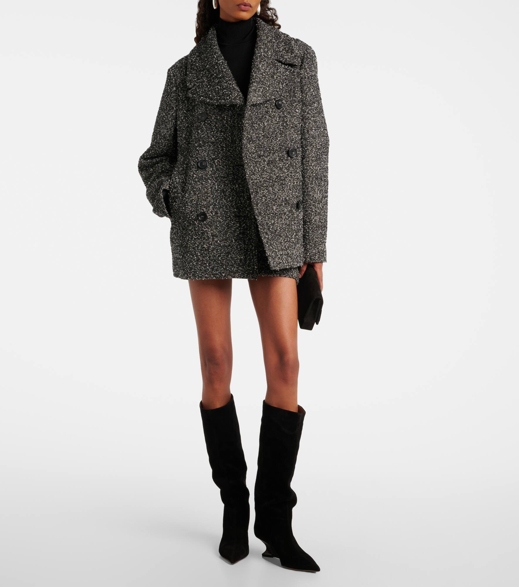 Nina 50 suede knee-high boots - 3