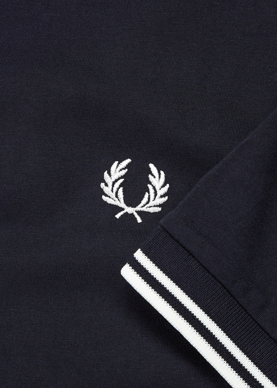 M1588 navy cotton T-shirt - 5
