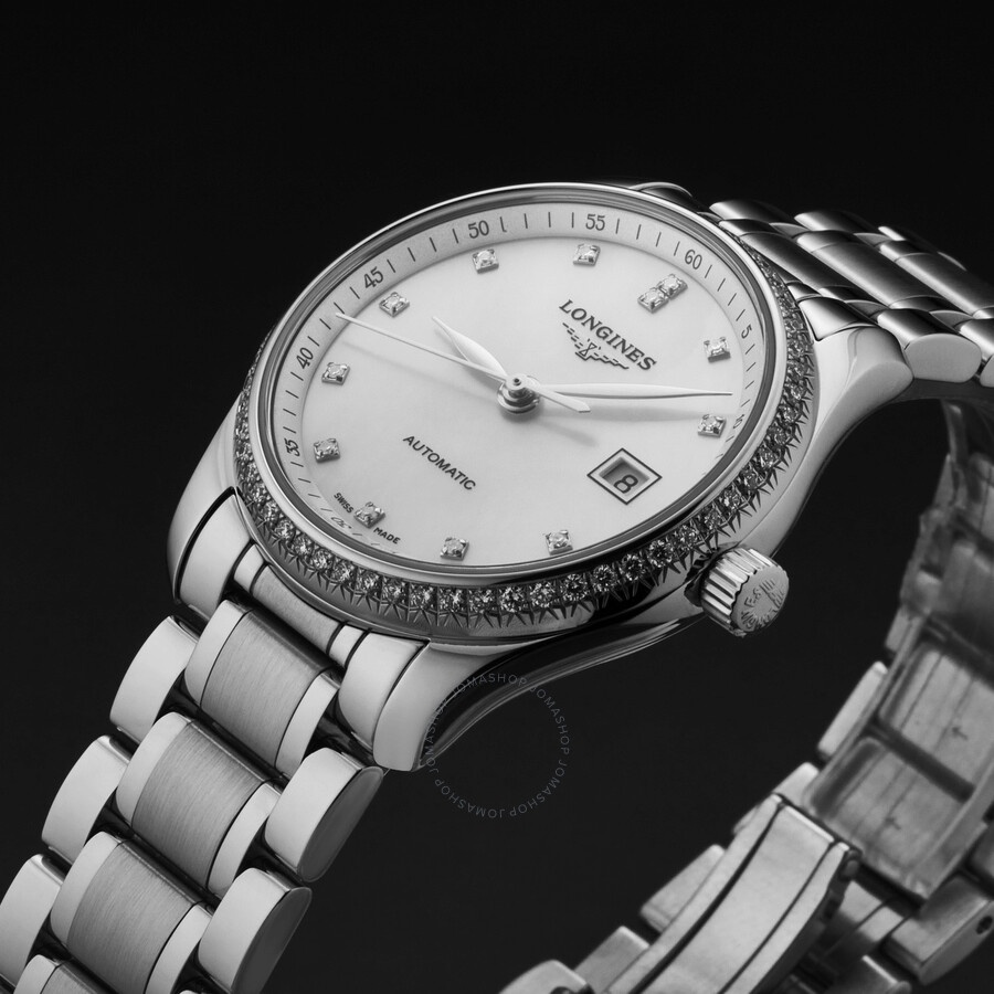 Longines Master Collection Automatic Diamond Ladies Watch L2.257.0.87.6 - 2