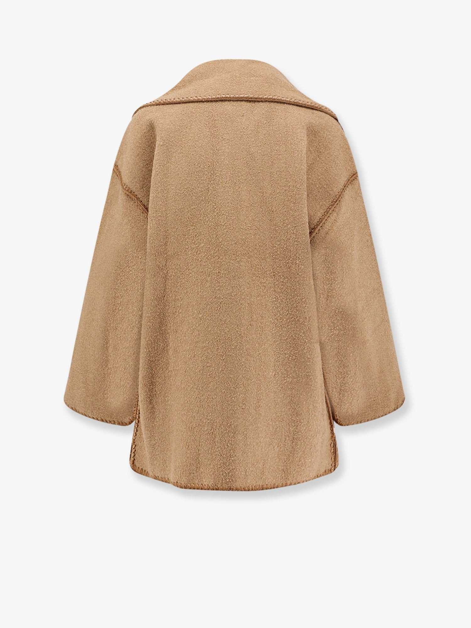 Toteme Embroidered Scarf Wool Blend Jacket - 2