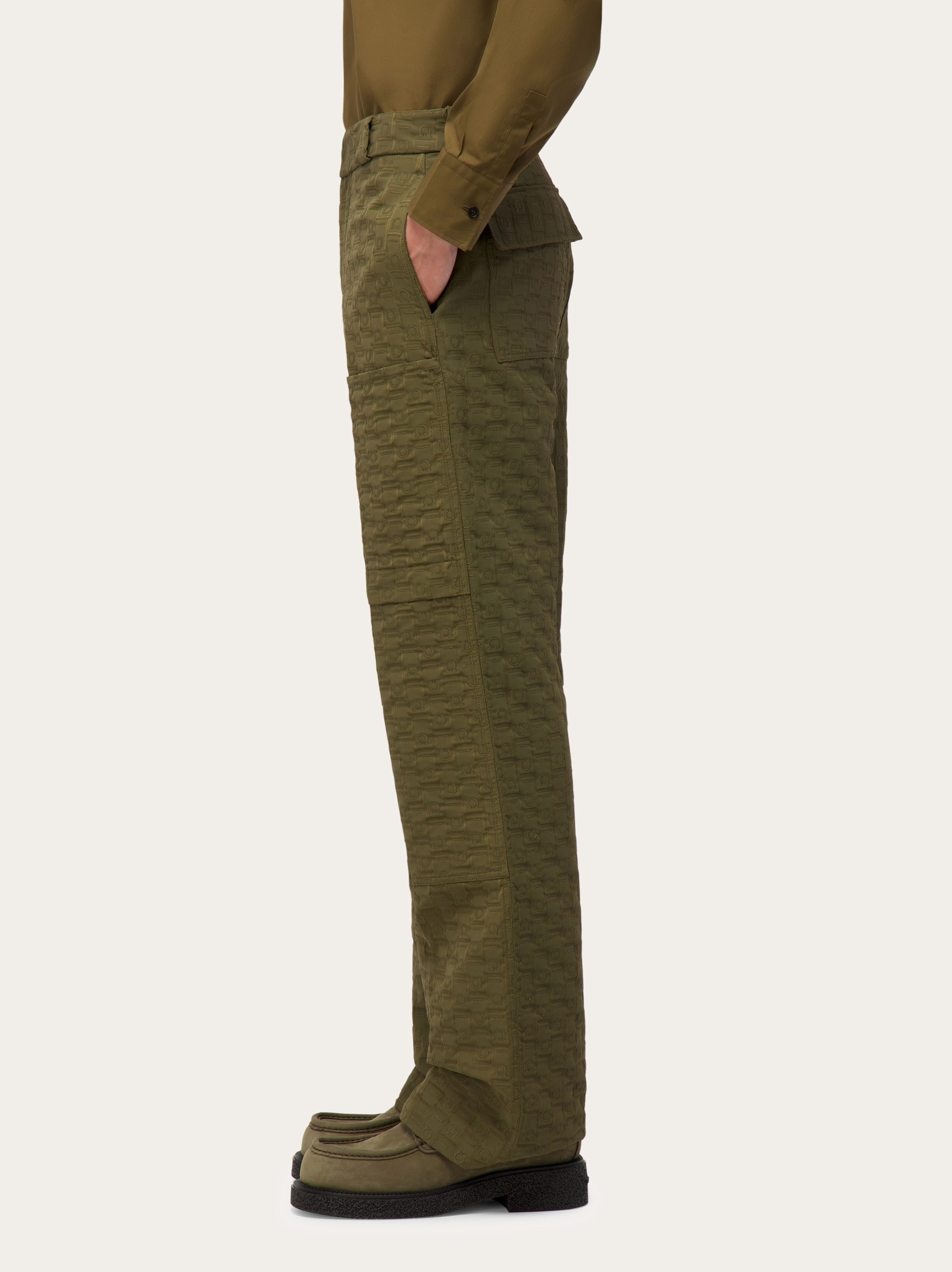Ferragamo Monogram trouser - 3