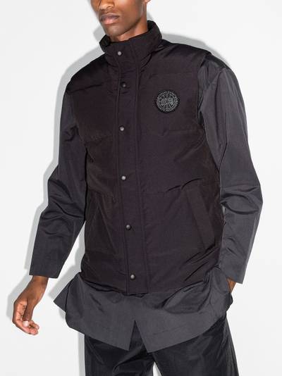 Canada Goose Garson logo-patch padded gilet outlook