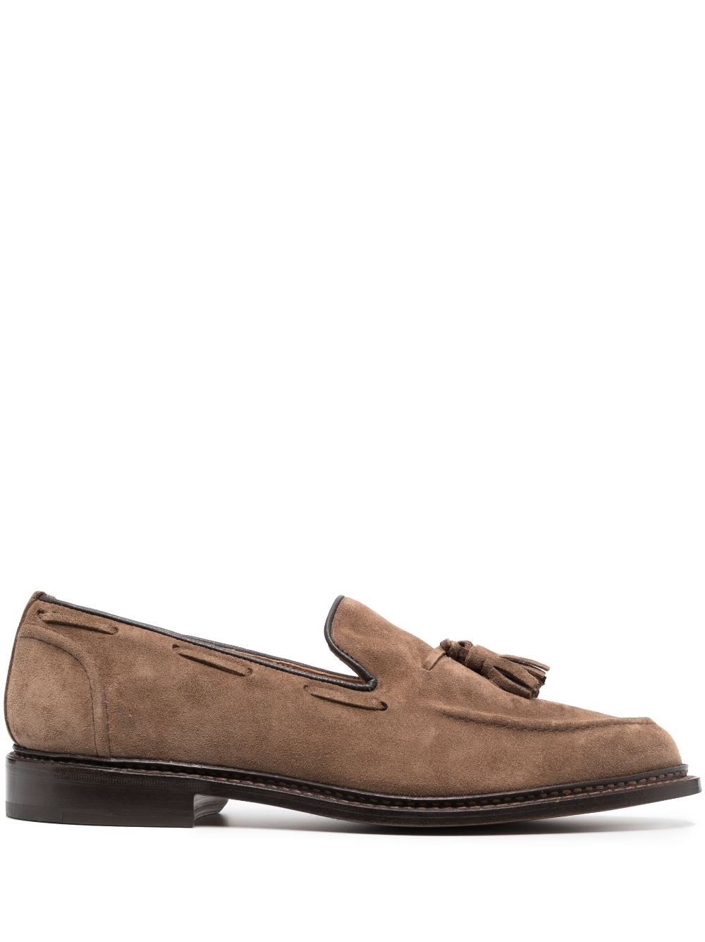 tassel-detail leather loafers - 1