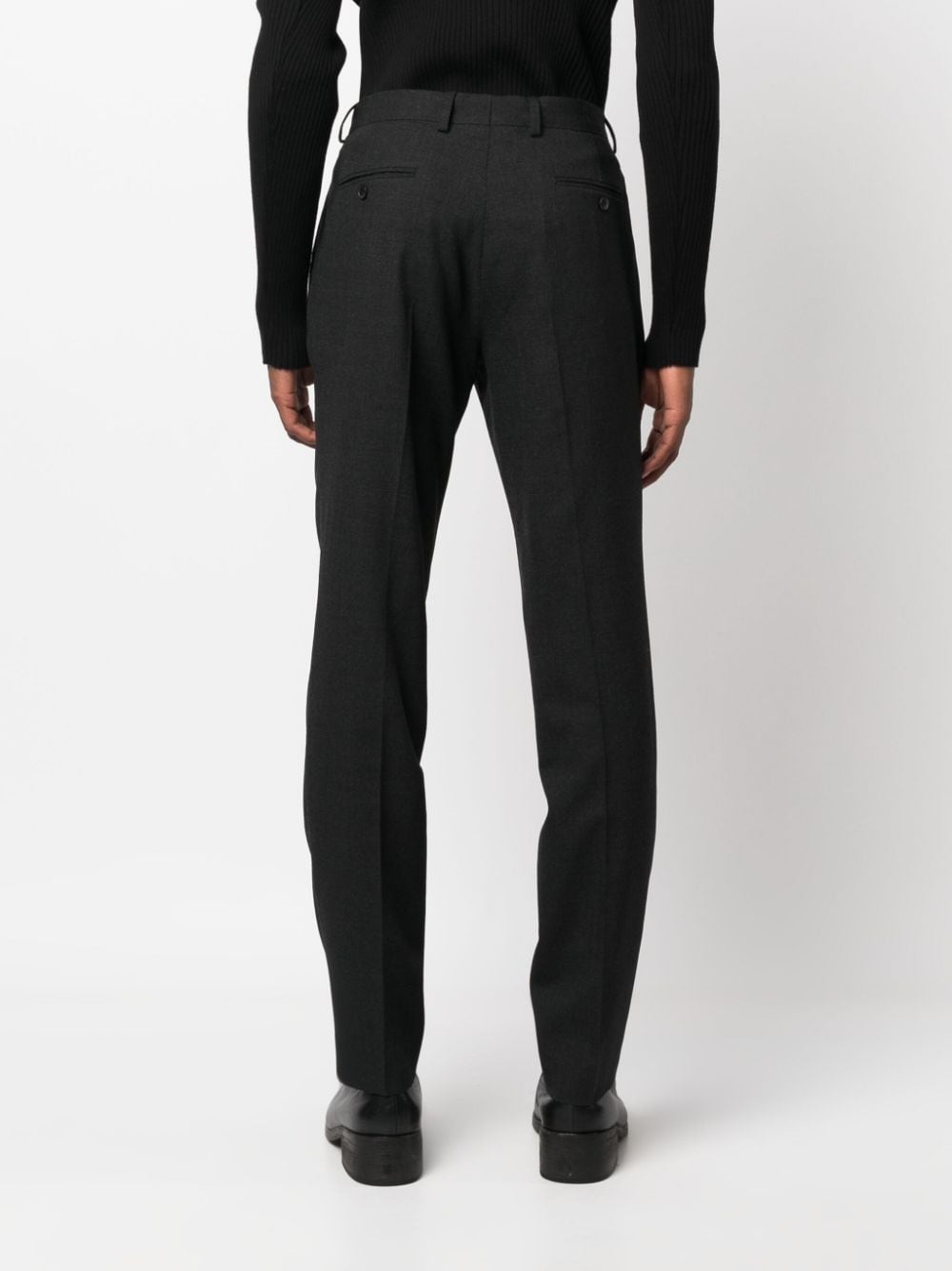 mid-rise tailored trousers - 4