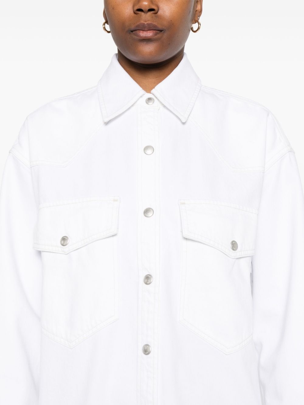 press-stud shirt - 5