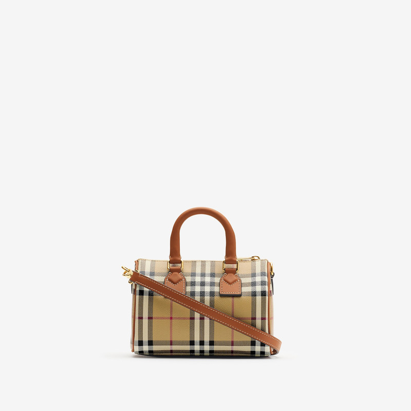 Mini Check Bowling Bag 5