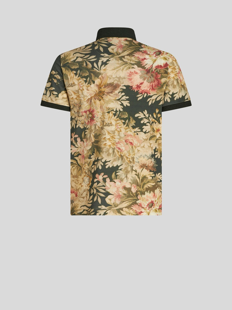 POLO SHIRT WITH FLORAL PRINT 5