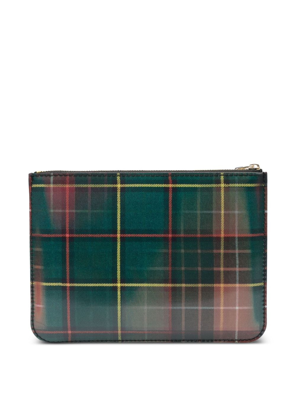 plaid-pattern wallet - 2