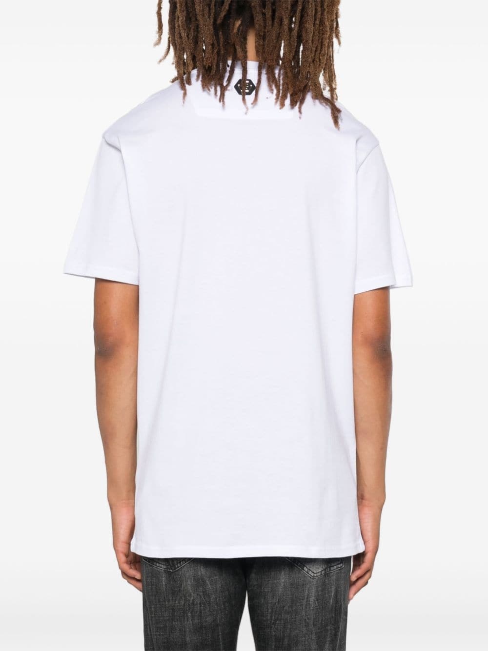 rhinestone-embellished T-shirt - 3