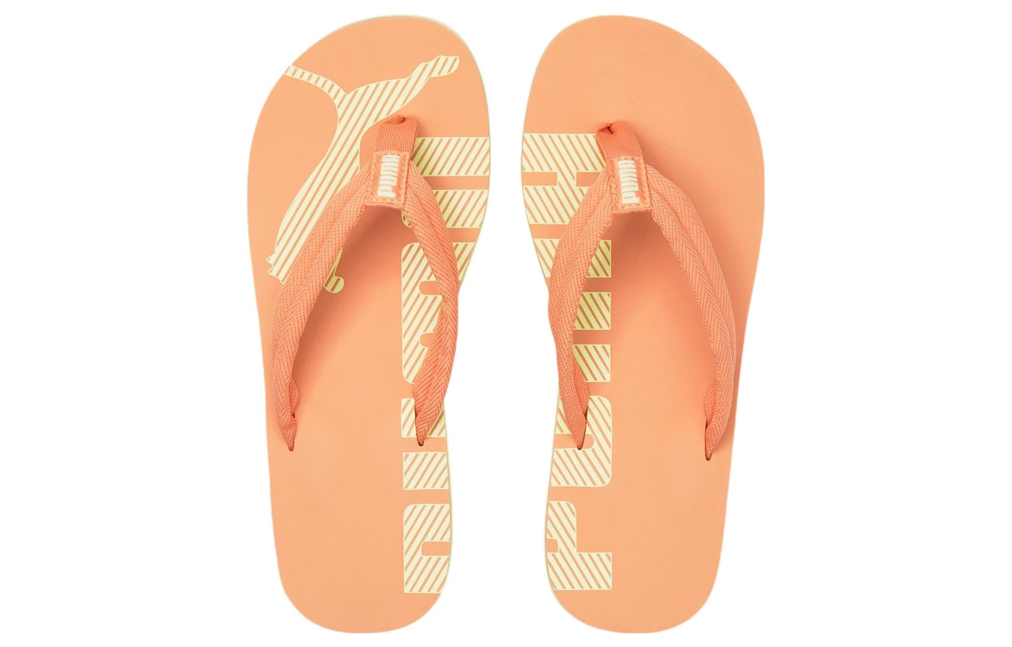 y.♡ PUMA (WMNS) PUMA Epic Flip v2 Sandal 'Peach Pink Fresh Yellow