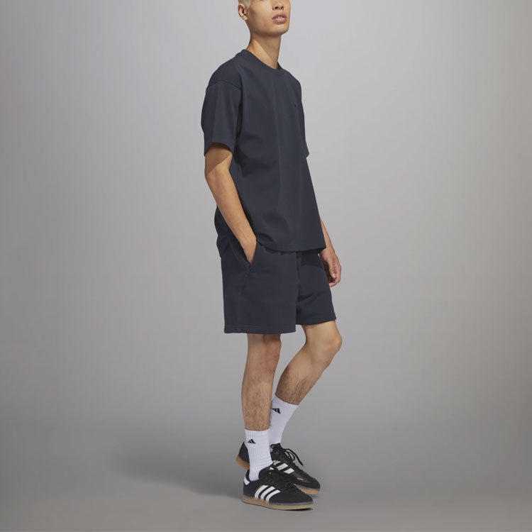 adidas x Pharrell Humanrace Small Logo T-Shirt 'Night Grey' HS4839 - 3