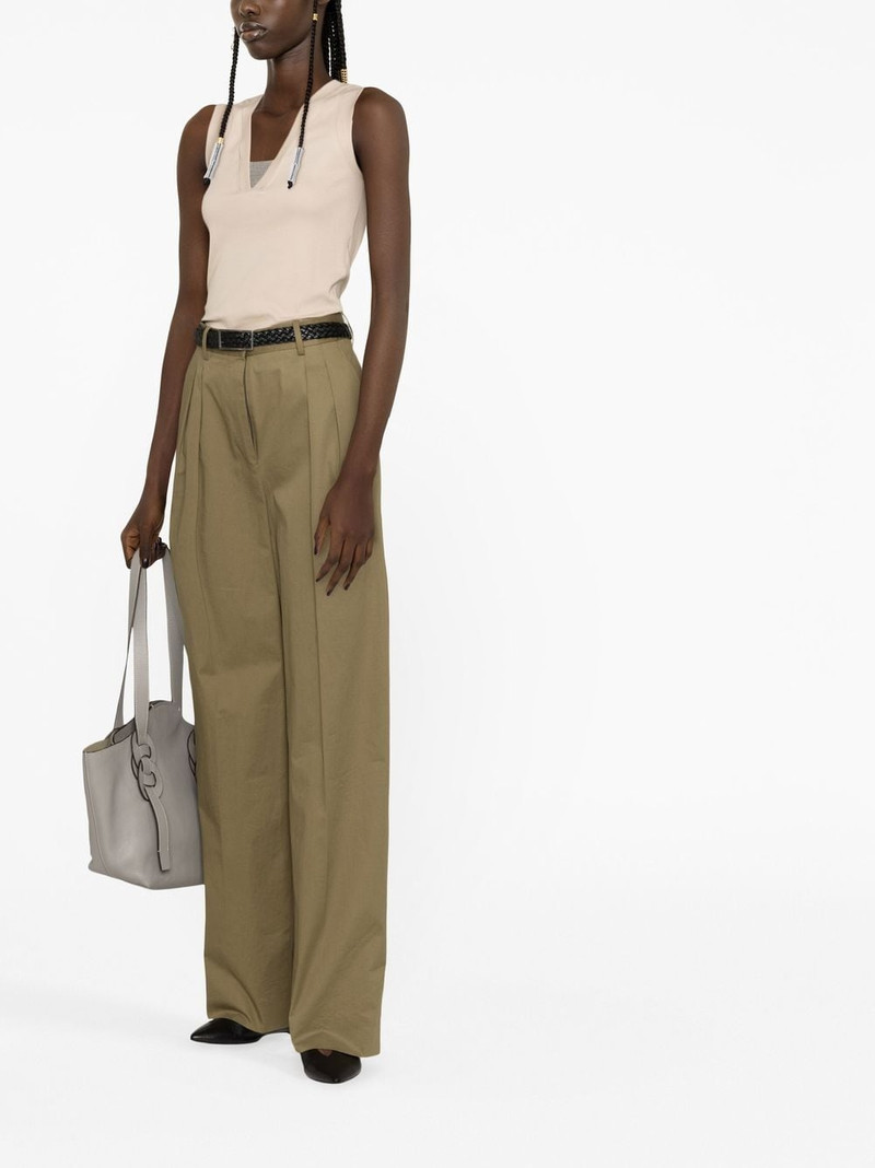 Monili-chain ribbed tank top 3