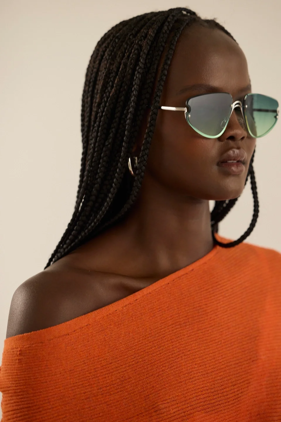 Bennie Rimless Sunglasses - 1