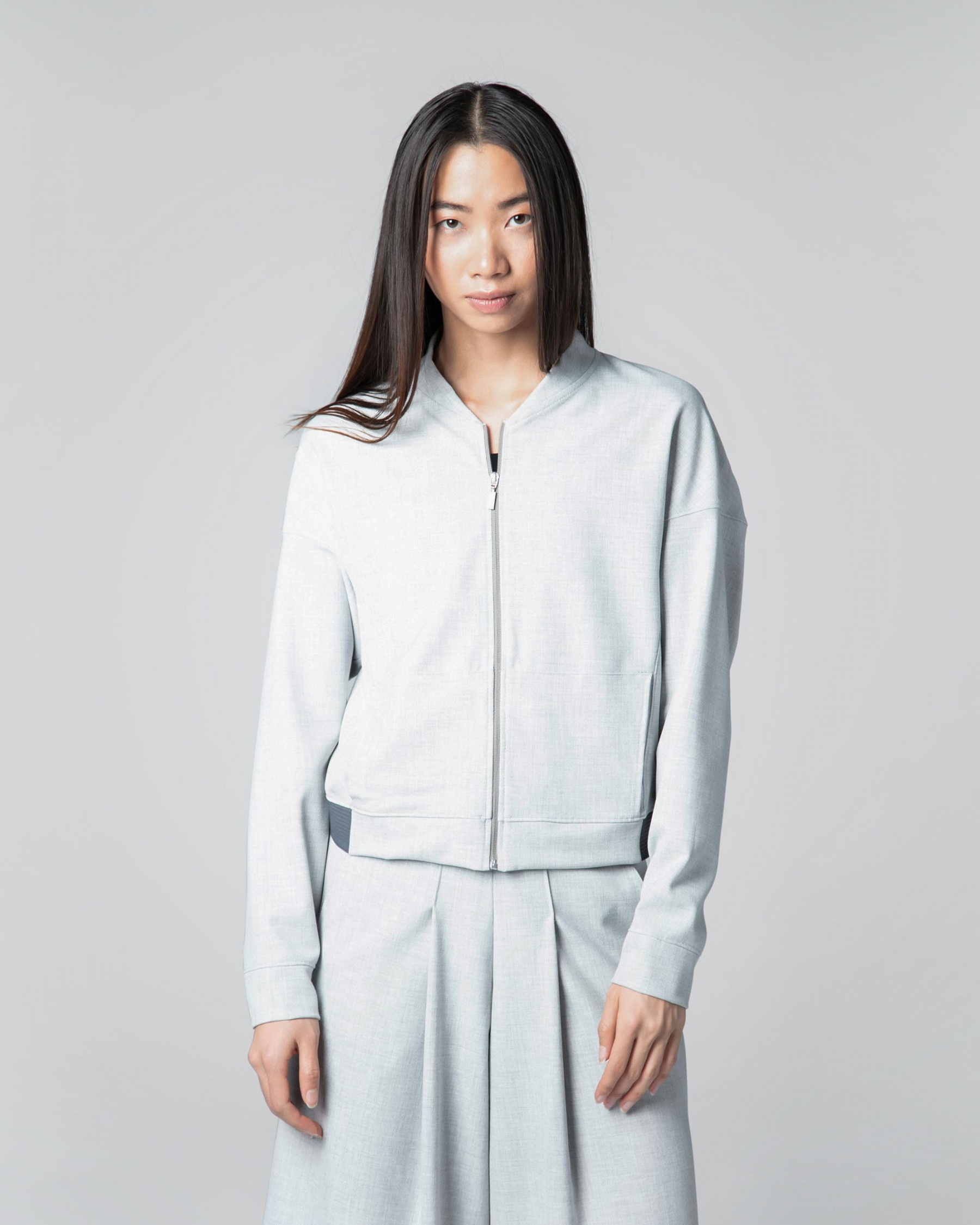 Short jersey stretch jacket - 1