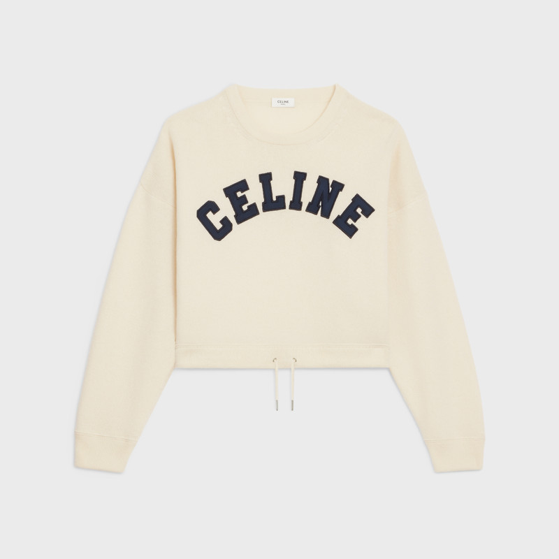 Celine athletic sweater in Cashmere wool 1