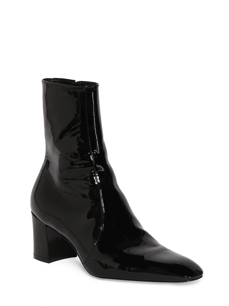 XIV 70 zipped shiny boots - 2