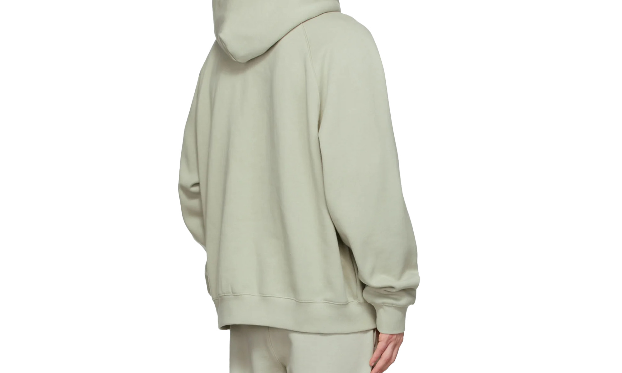 Essentials Pullover Logo Hoodie "CONCRETE" - 2