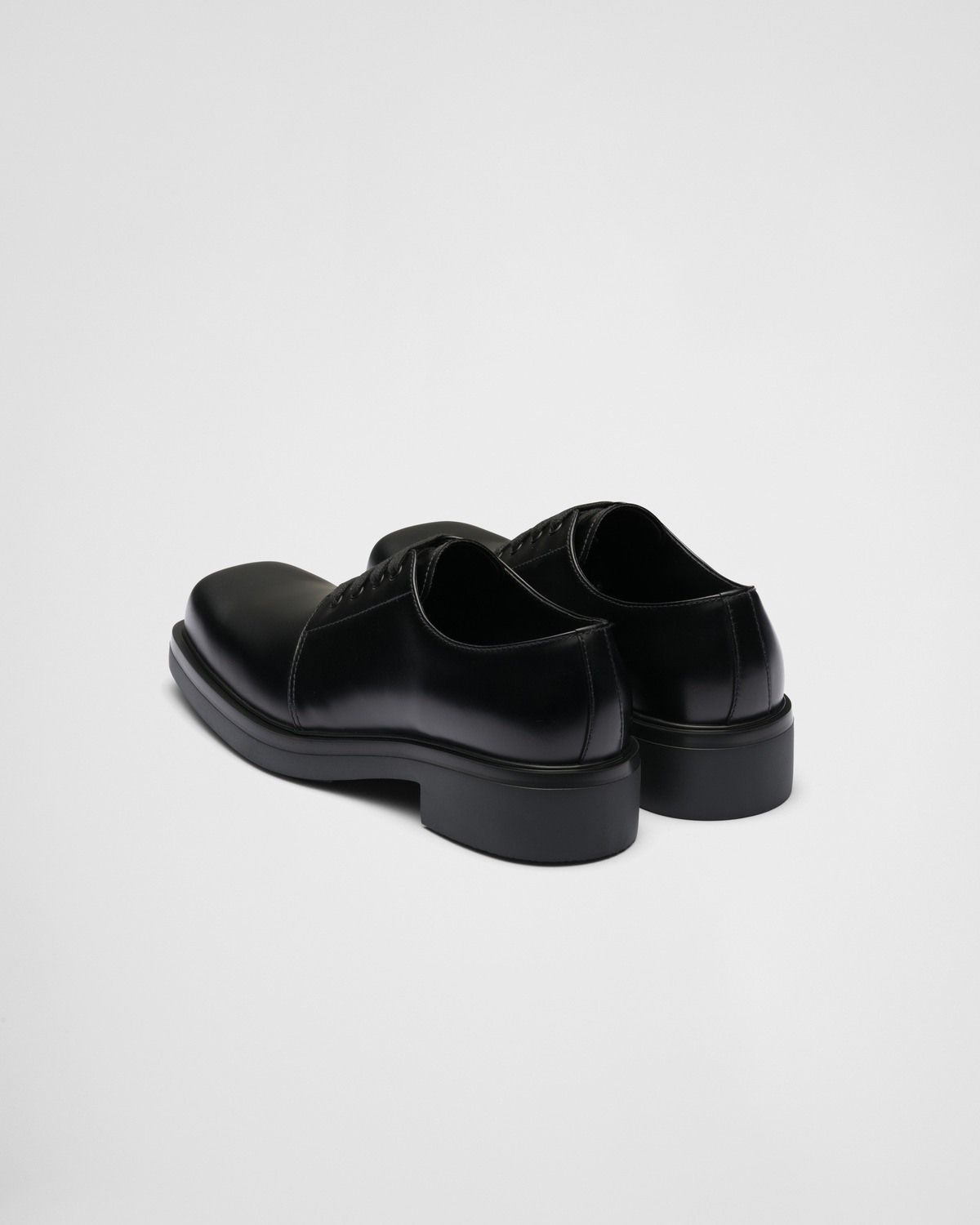 Brushed leather Derby shoes - 5