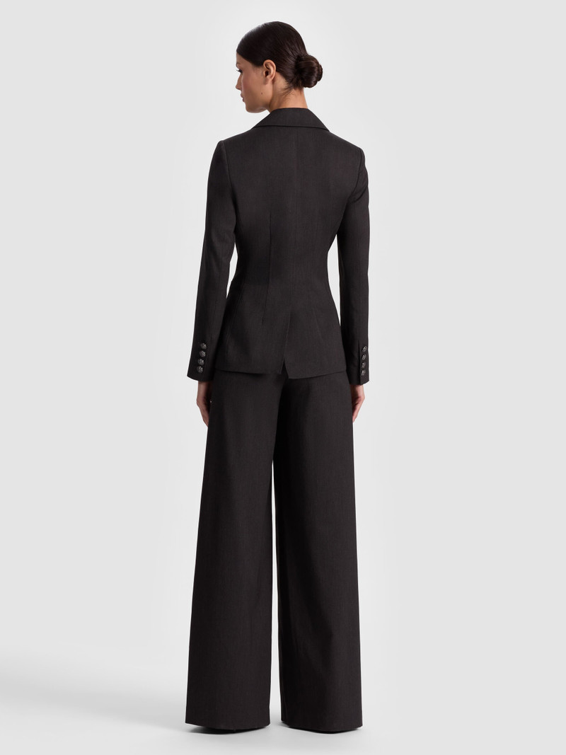 Alice + Olivia MACEY CINCHED WAIST BLAZER outlook