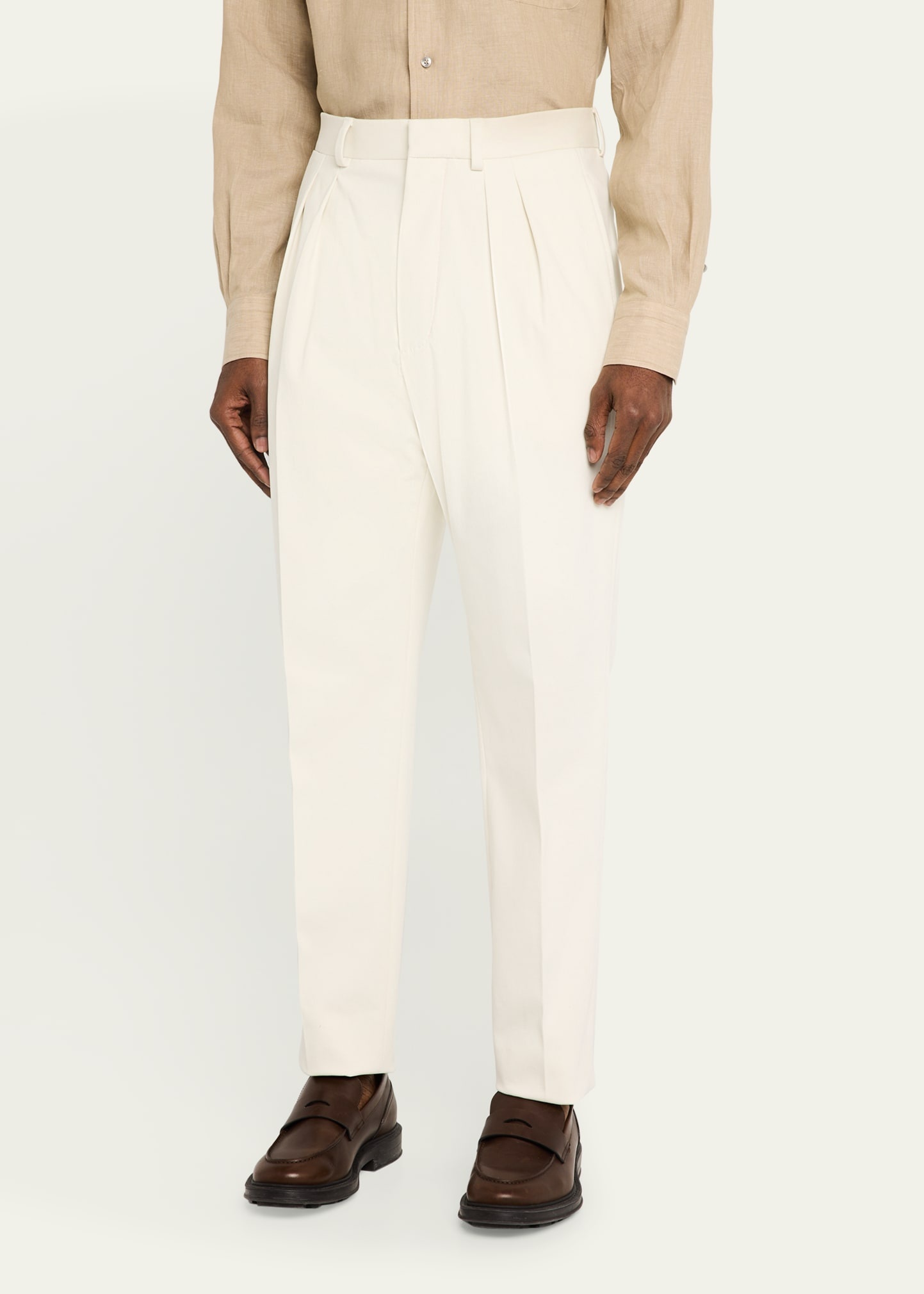 Men's Ruben Pleated Trousers - 4