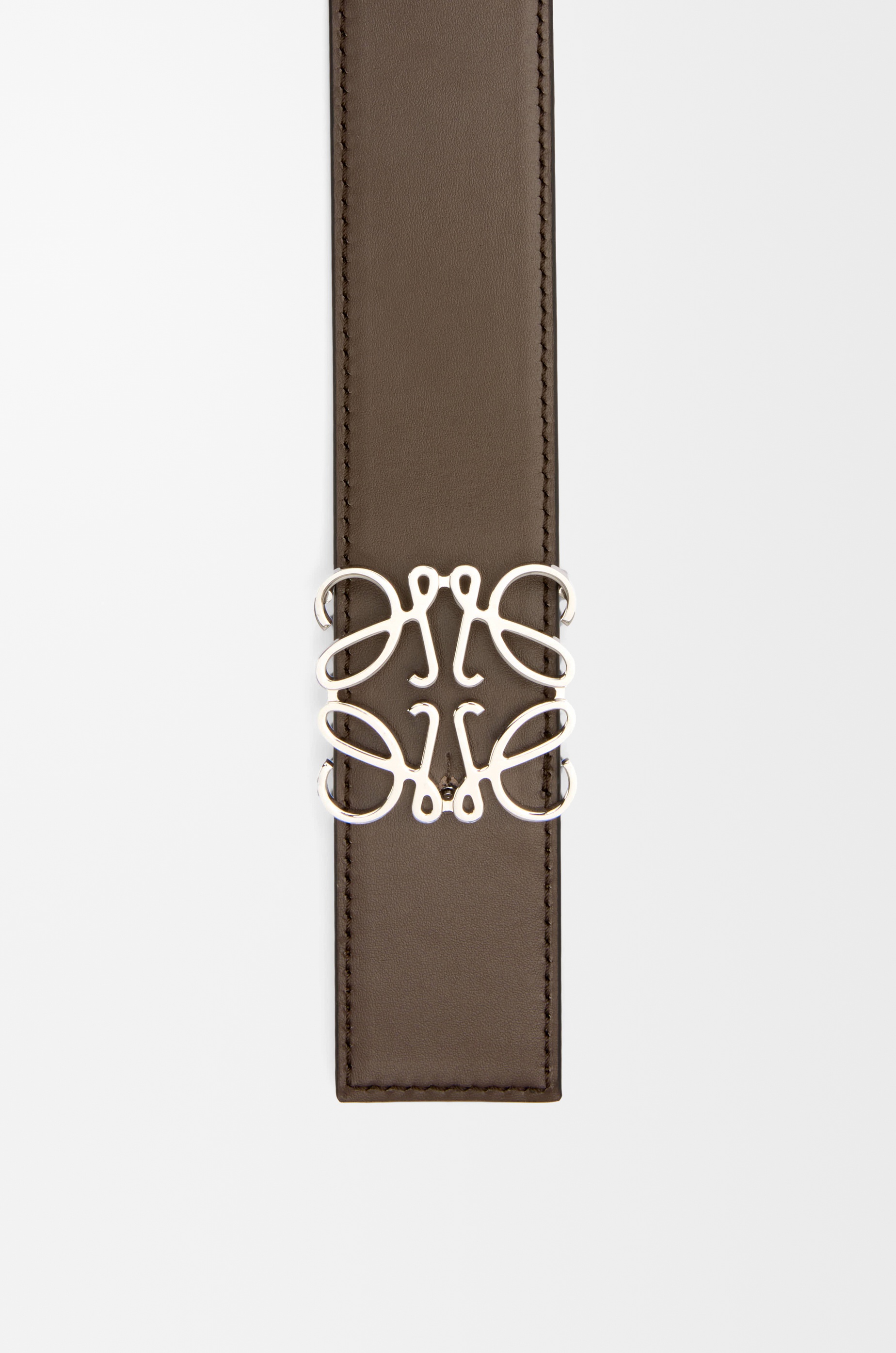 Reversible Anagram belt in smooth calfskin - 4