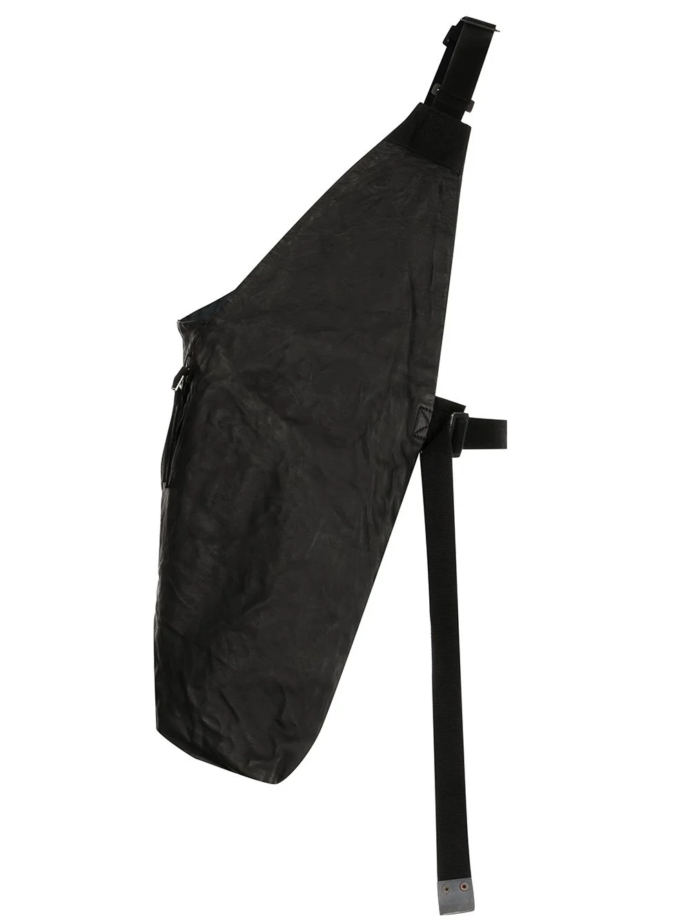 buckled one-shoulder gilet - 1