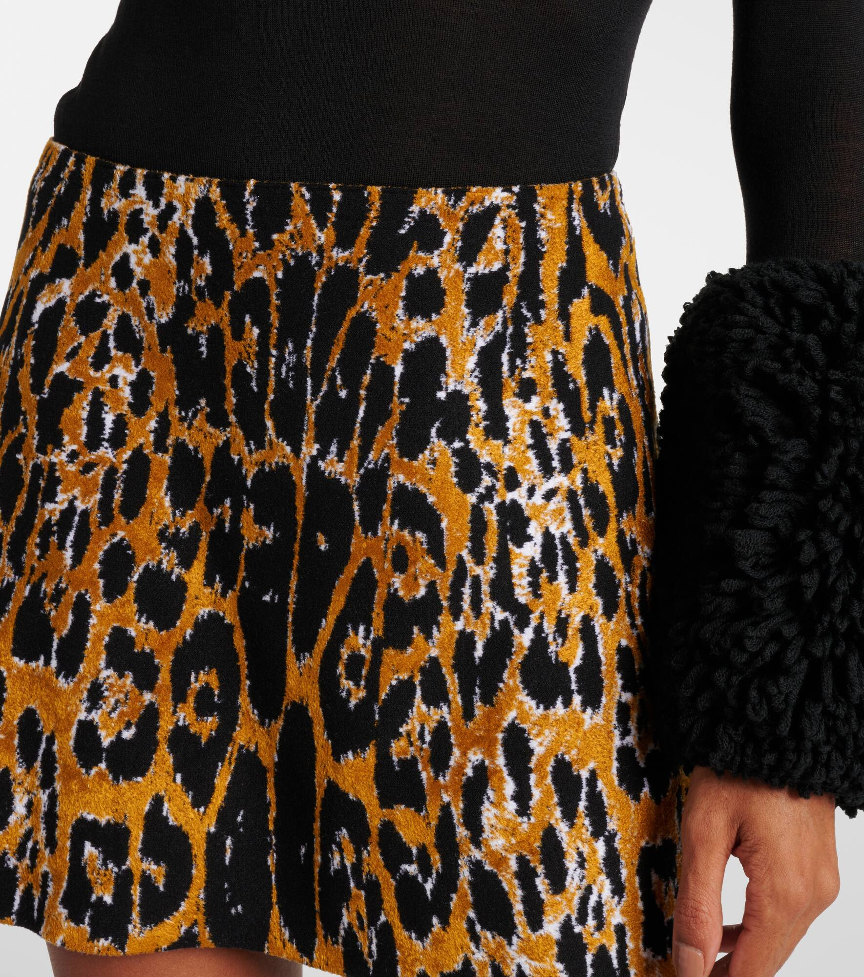 Leopard-print miniskirt - 5