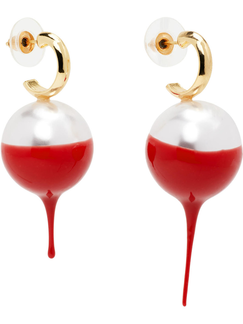 OTTOLINGER Dipped Pearl Earrings outlook