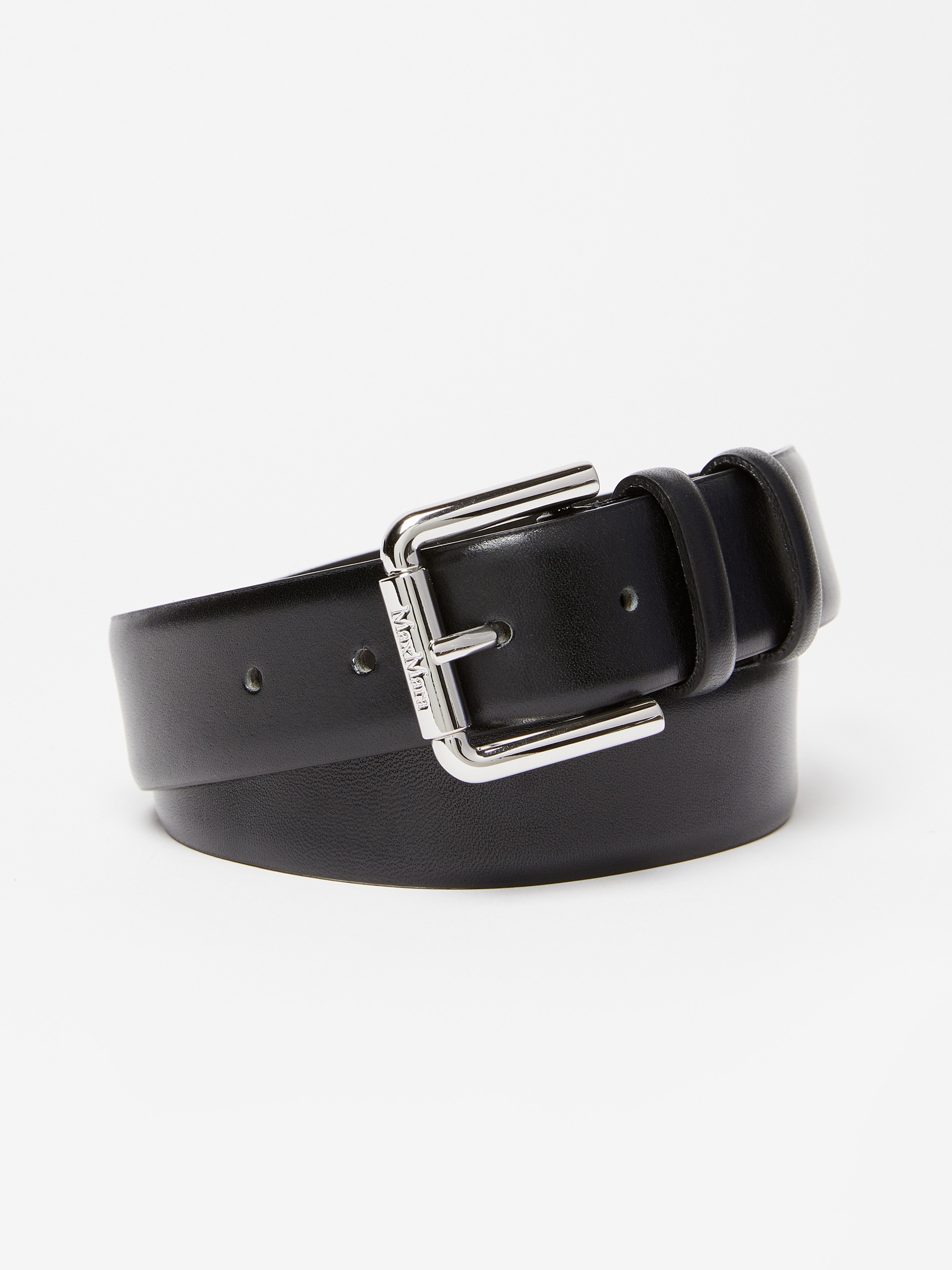 Shiny leather belt - 1