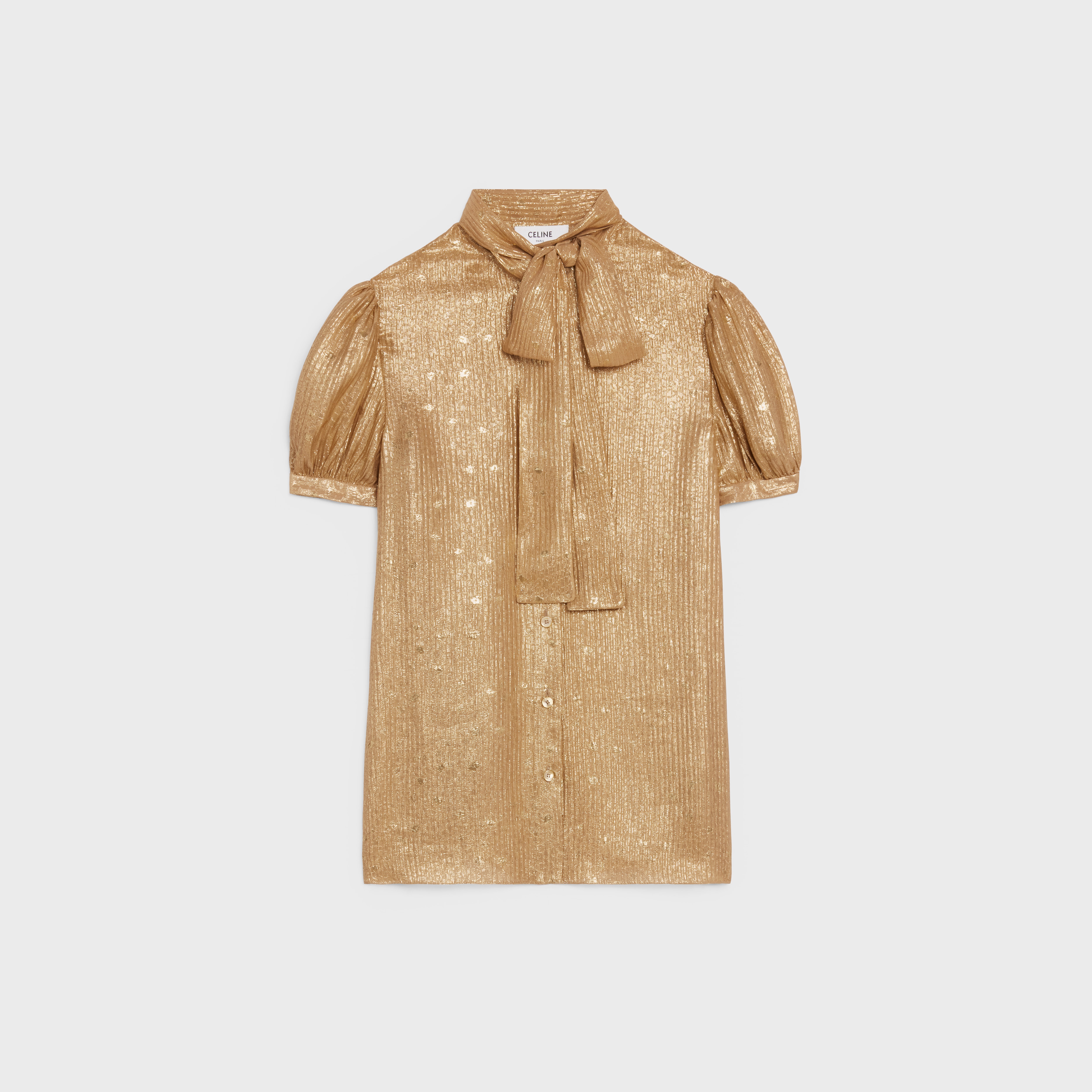 LAVALLIÈRE BLOUSE IN MUSLIN - 1