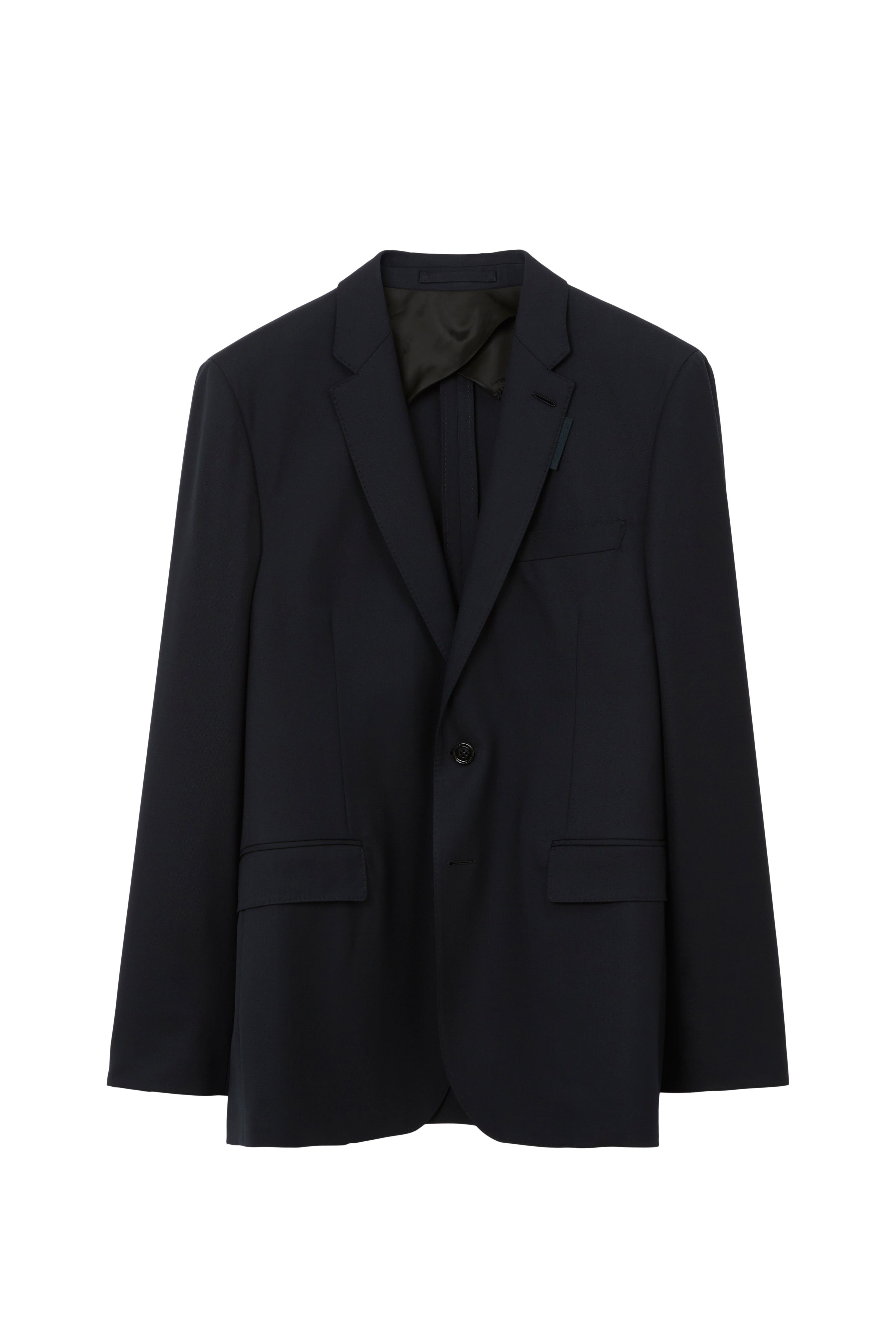 burberry Wool Tailored Jacket in Dark Navy at Nordstrom - 3