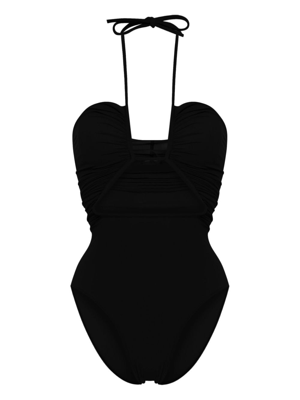 cut-out-detail swimsuit - 1