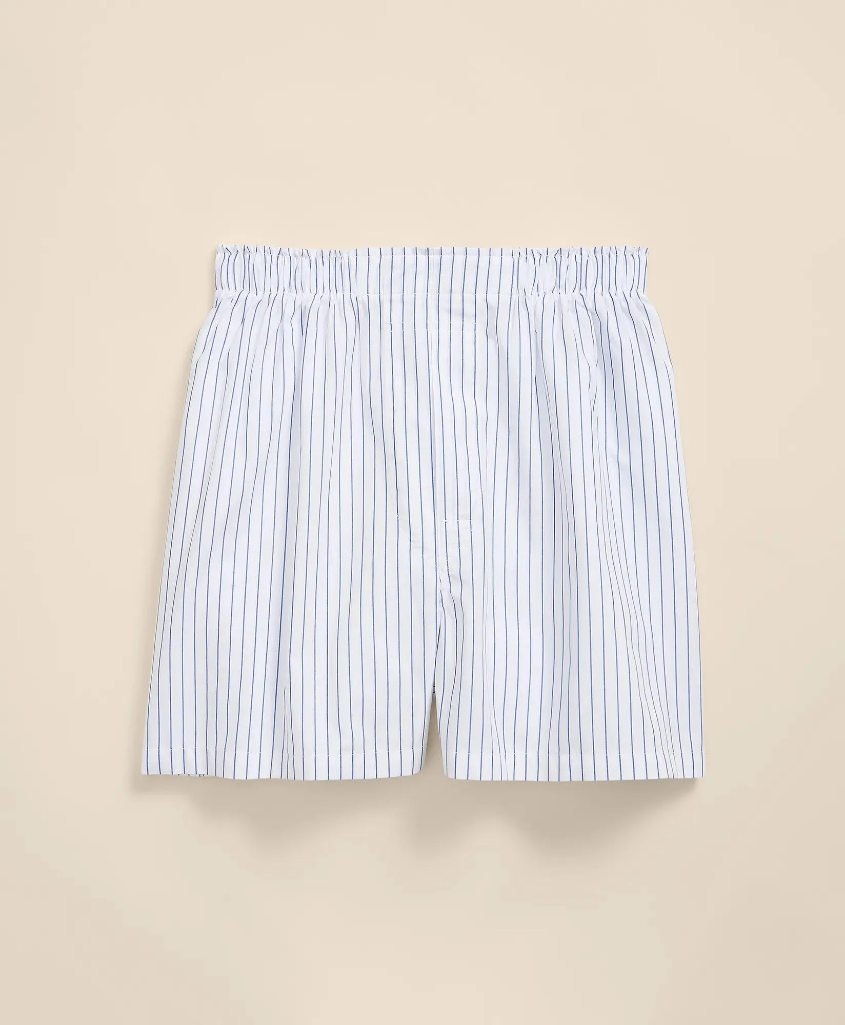 Cotton Broadcloth Pinstripe Boxers - 1