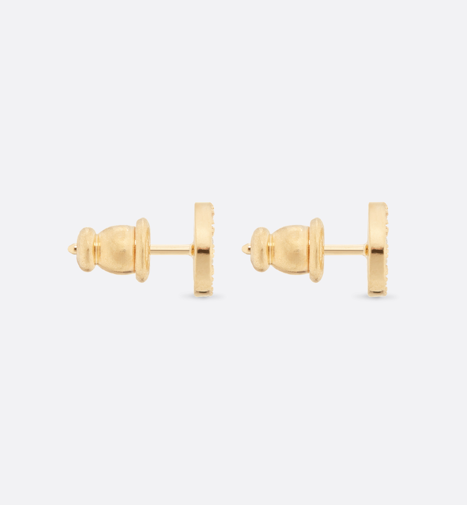 Petit CD Mini Stud Earrings - 4