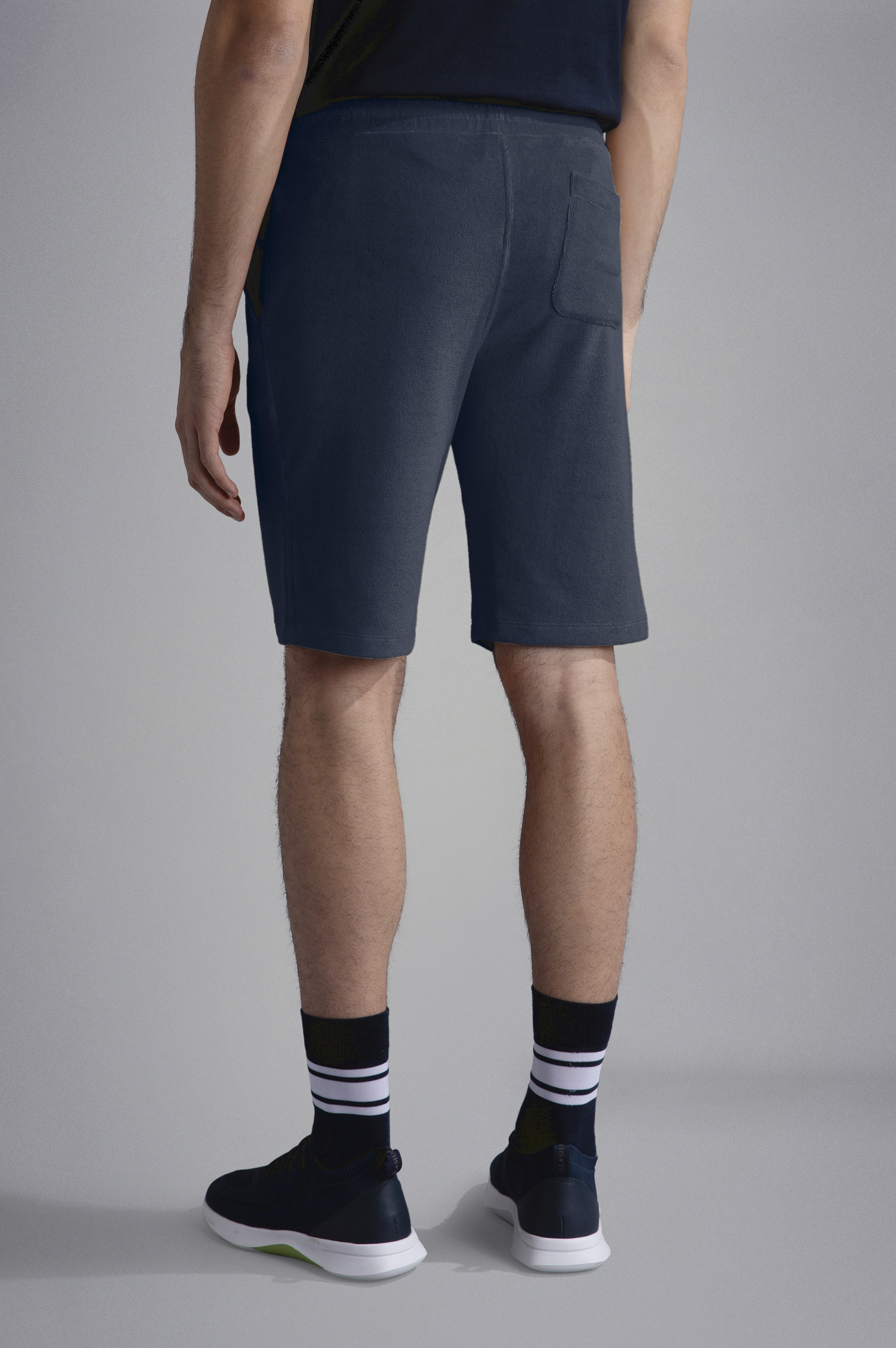 TERRY COTTON BERMUDA SHORTS - 3