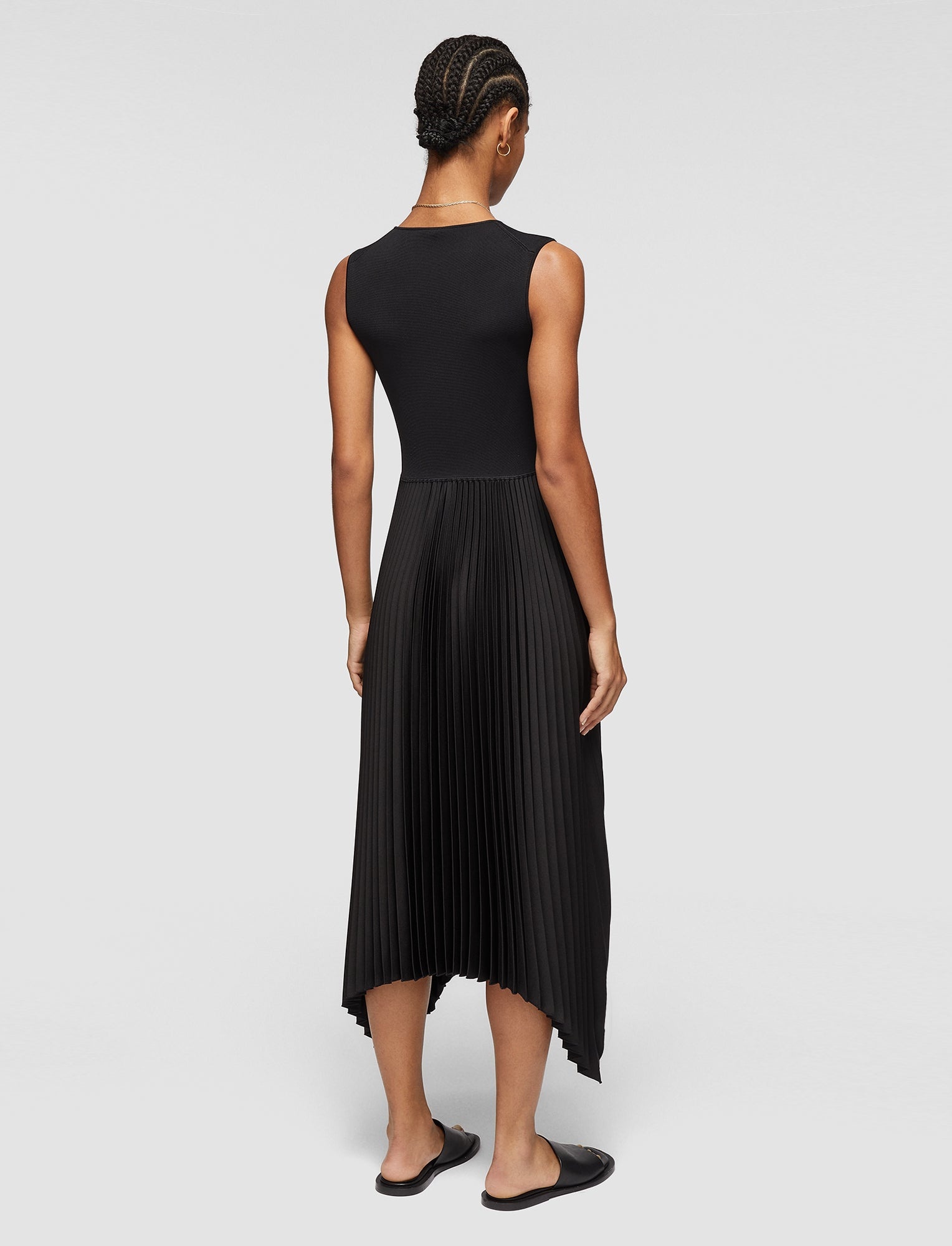 Knit Weave Plissé Dera Dress - 3