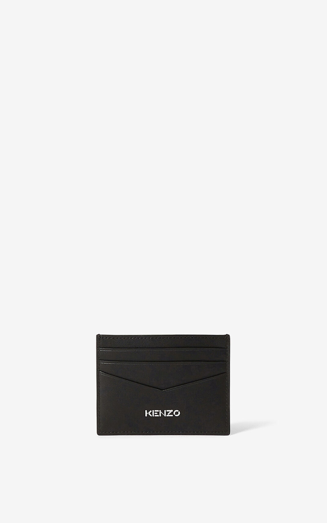 KENZO K leather card holder - 2
