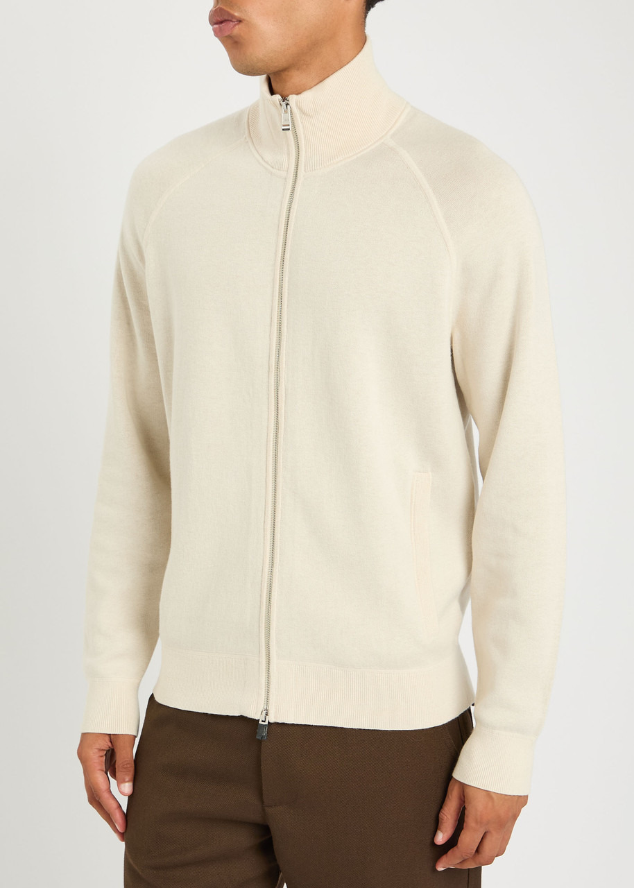 Boss Fine-knit Cotton and Wool-blend Jacket - 2