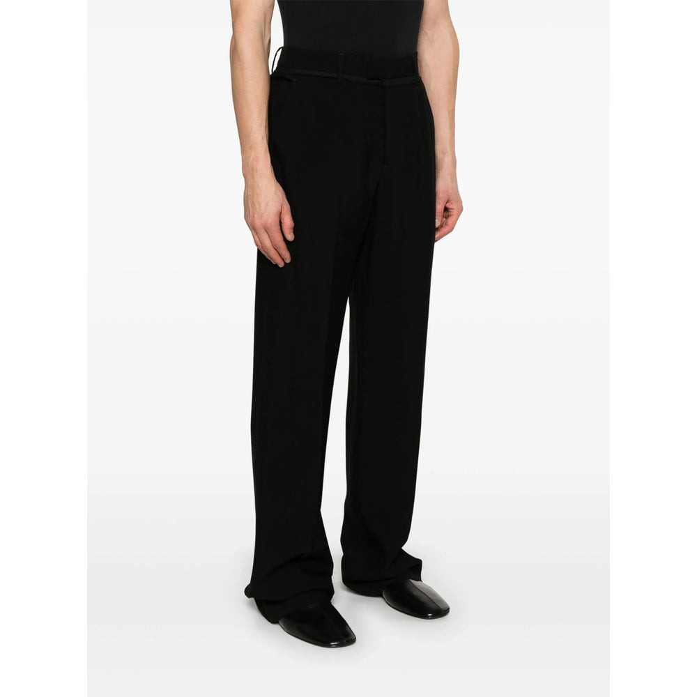 Ann Demeulemeester Black Trousers - Regular & Straight-Leg Trousers Men - 3