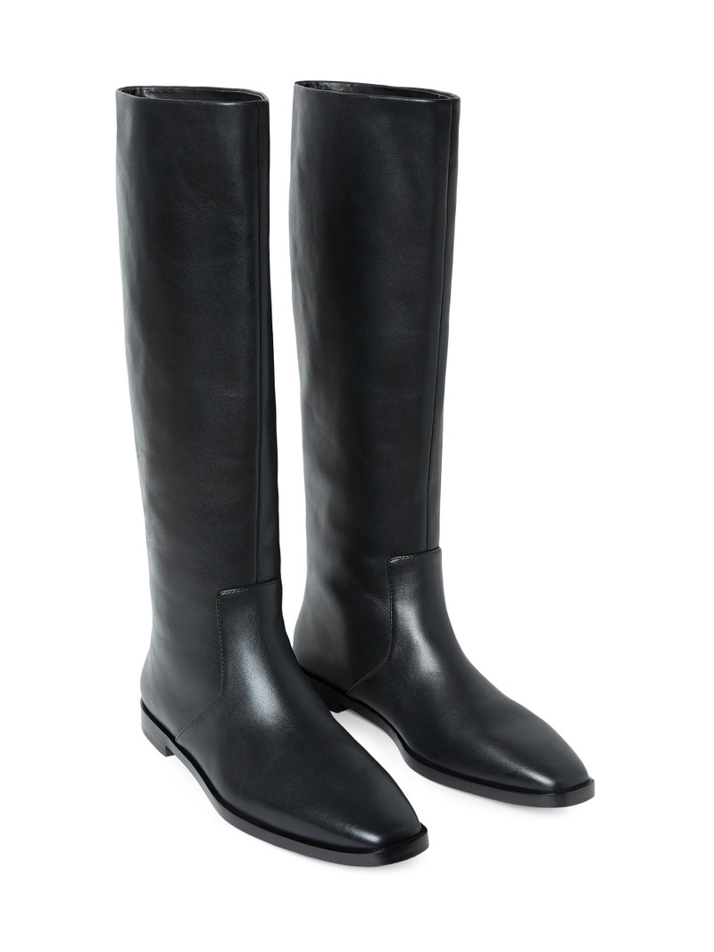 Women's Tilly Leather Riding Boots - Black 4