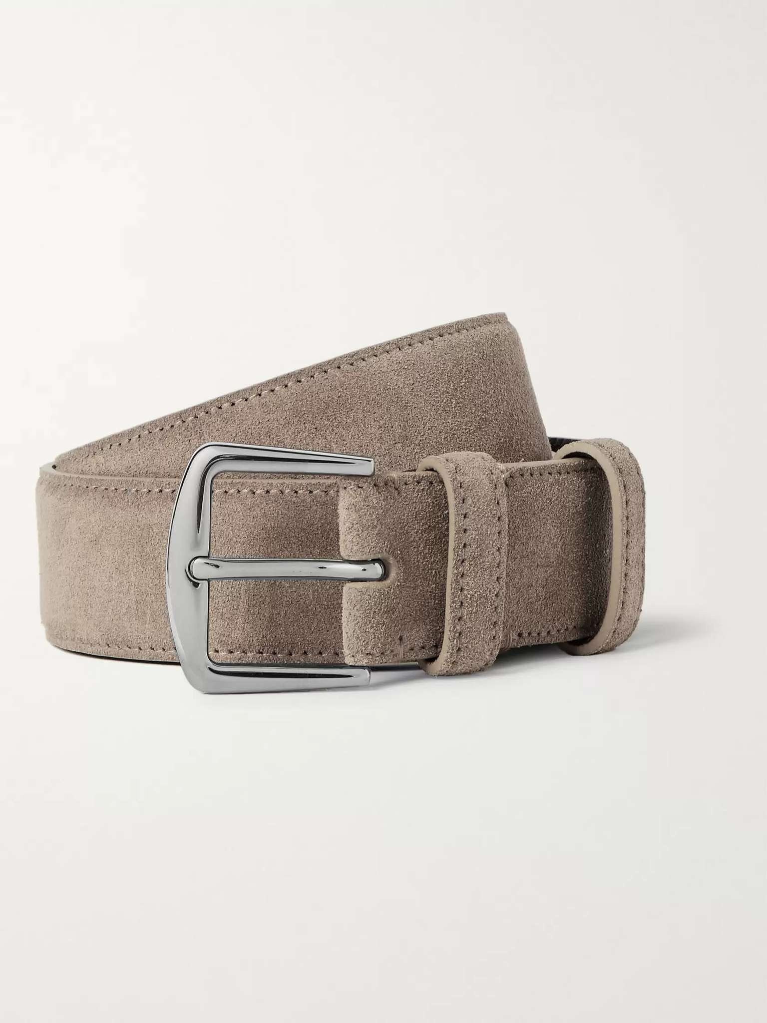 3.5cm Suede Belt - 1