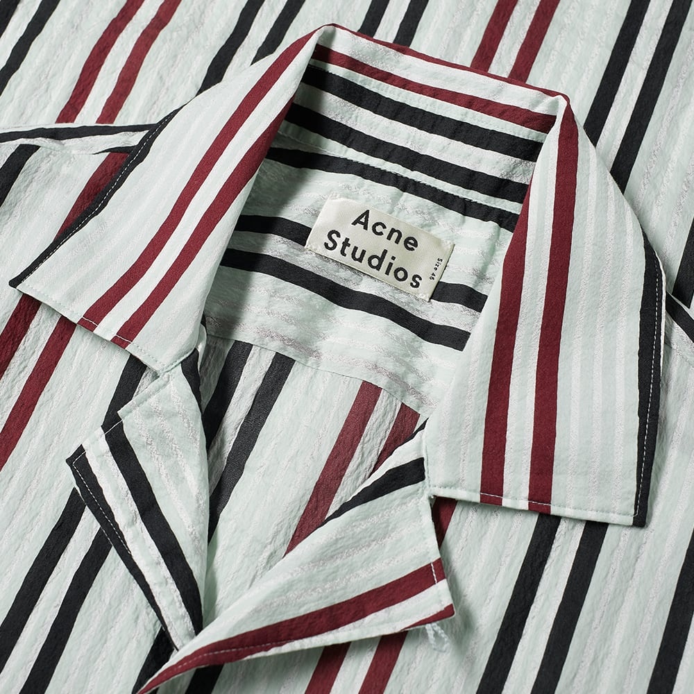 Acne Studios Simon Sheer Stripe Vacation Shirt - 2