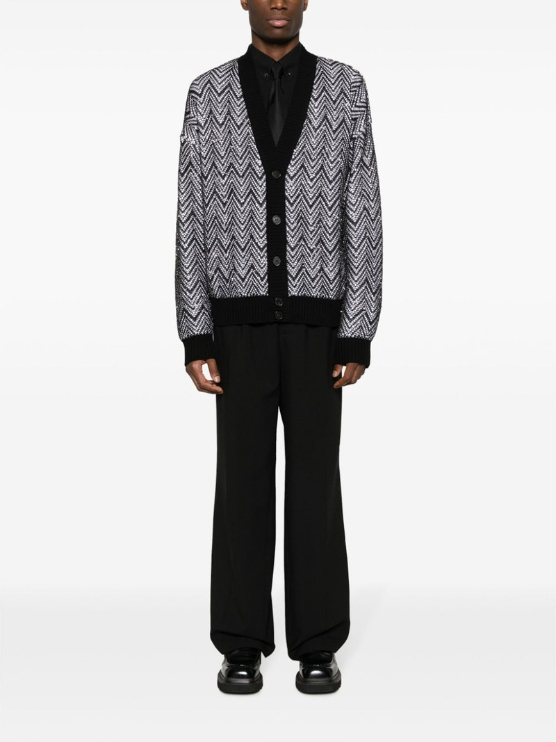 Missoni Zigzag sequin-embellished cardigan outlook