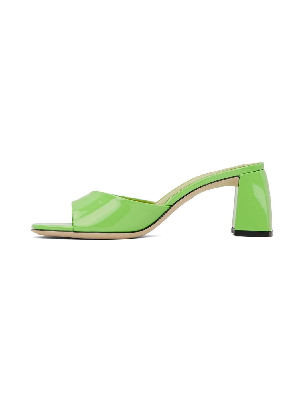 SSENSE Exclusive Green Romy Mules - 3