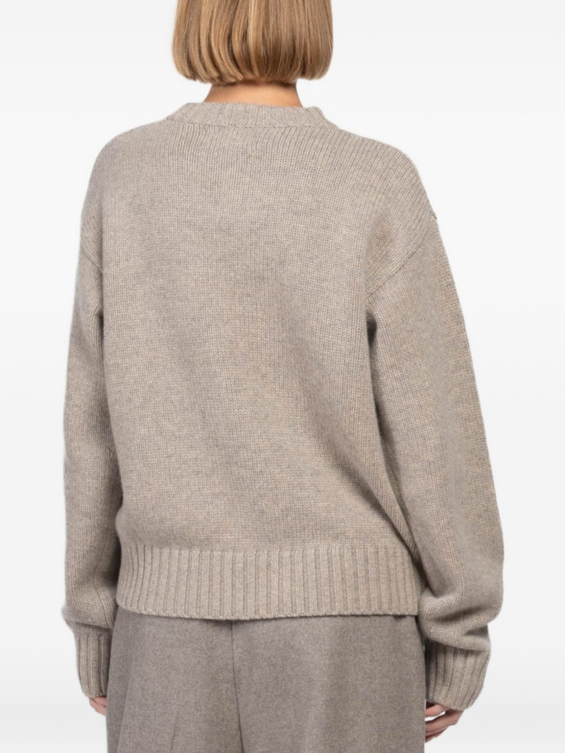 ribbed trim sweater 5