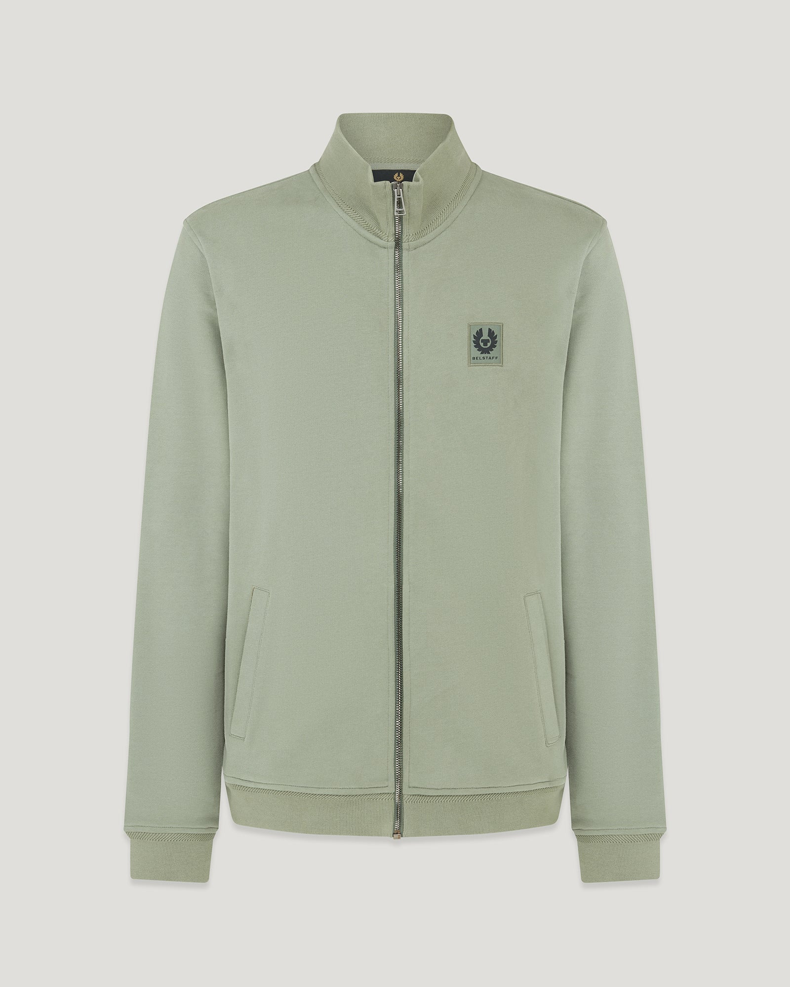 BELSTAFF FULL ZIP SWEATSHIRT - 1