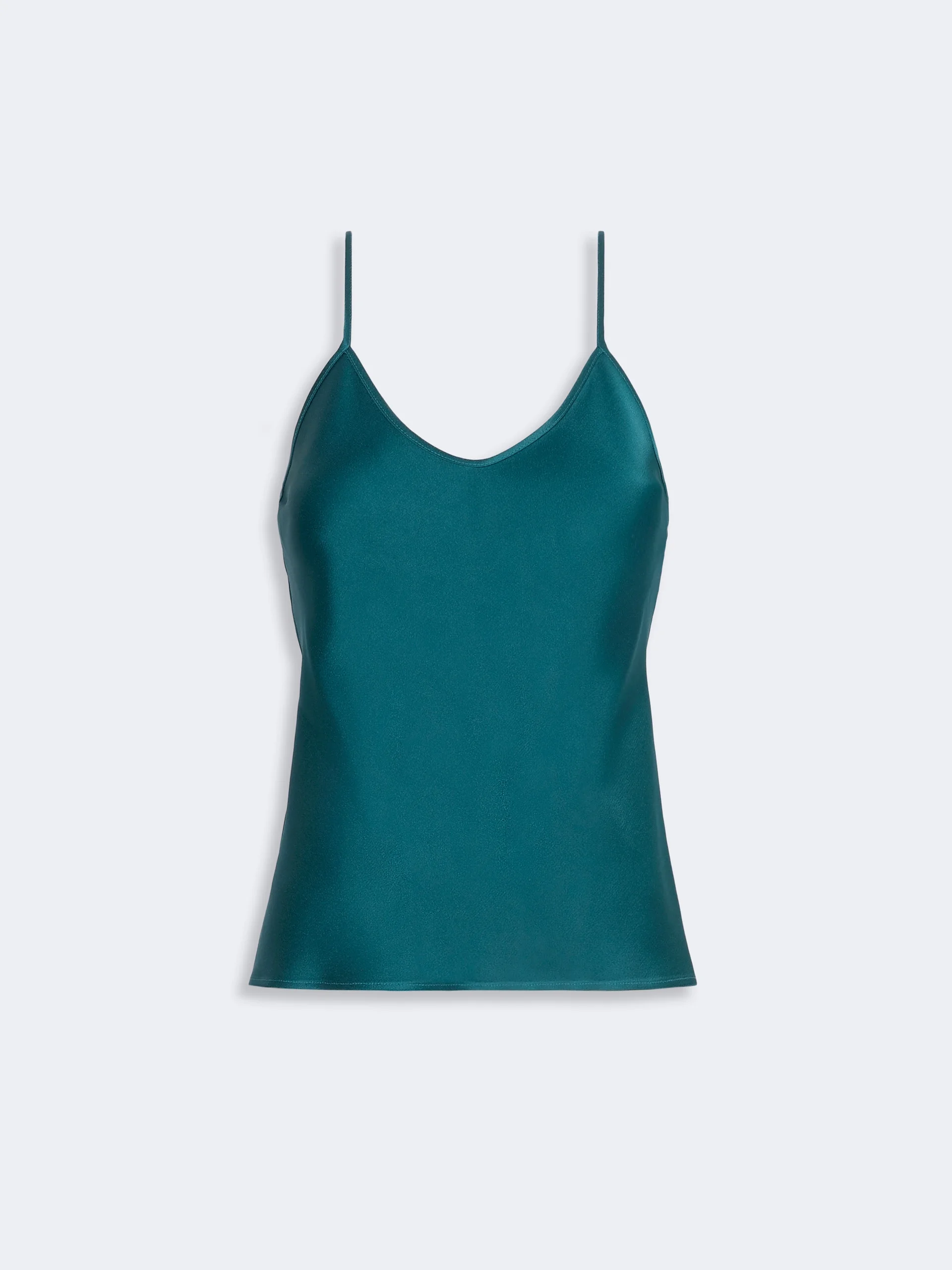COMMA Envers satin camisole top - OIL - 1