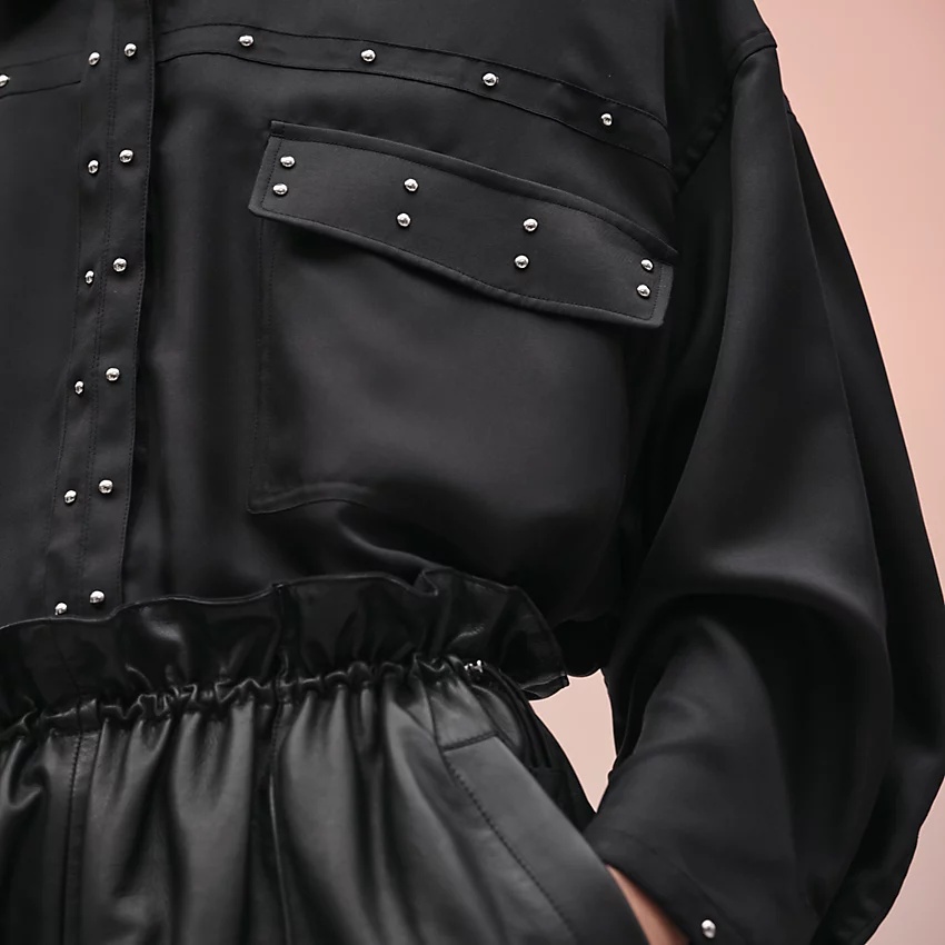 Shirt with stud details - 3